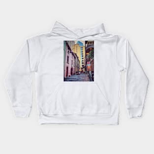 Gotham City Alley Early Morning Friday Kids Hoodie